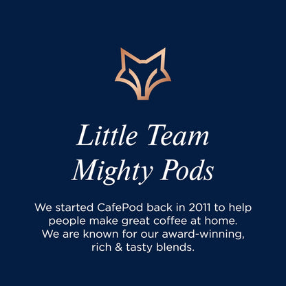 CafePod Coffee Pods Nespresso Compatible Half-Caff Brunch Blend 60 Aluminium Capsules