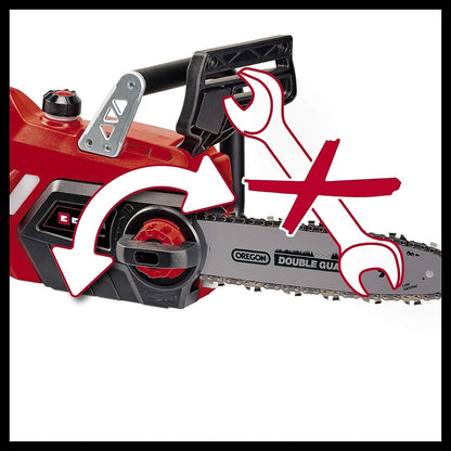- Einhell Power X-Change 18V Cordless Chainsaw | 10 Inch (25cm) Electric Chainsaw | Cordless | OREGON Bar and Chain | GE-LC 18/25 Li Solo Battery Chainsaw | (Battery Not Included) -