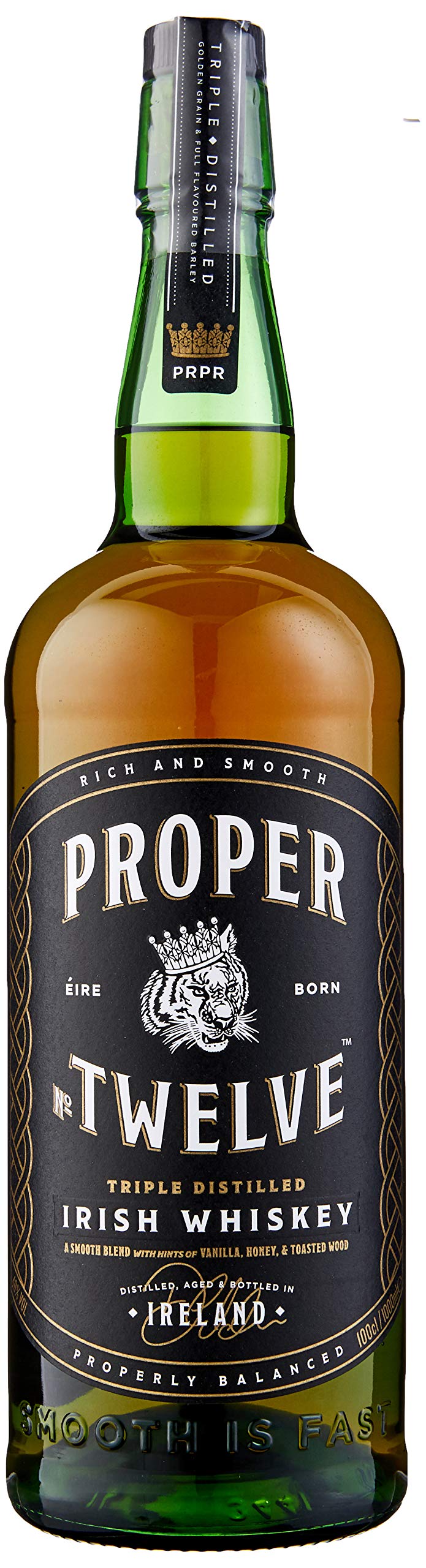 - Proper No Twelve | Irish Whiskey | 1 Litre | Smooth and Triple distilled -