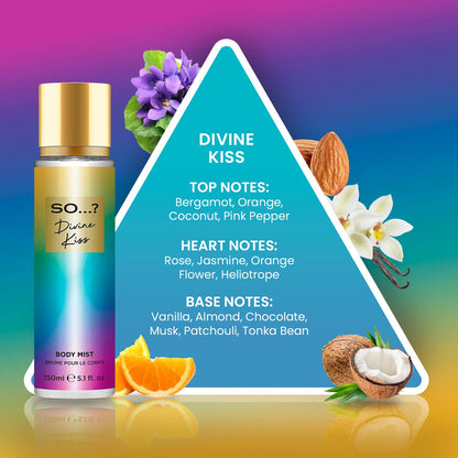 - So…? Love Yourself Womens Body Mist Gift Set | (4x50ml) Pack of 3 -