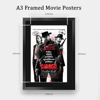 - HWC Trading A3 FR Django Movie Poster -
