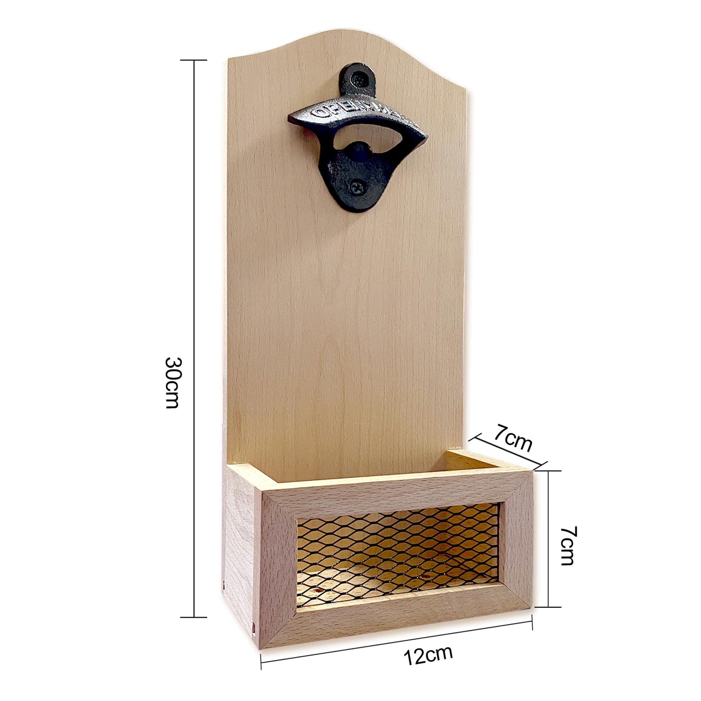 - Personalised Bottle Opener Wall Mounted Bottle Opener -