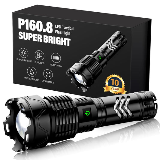 - Glarylight Torches 250000 High Lumens Rechargeable Flashlight | Led Torch 6 Modes Super Bright -