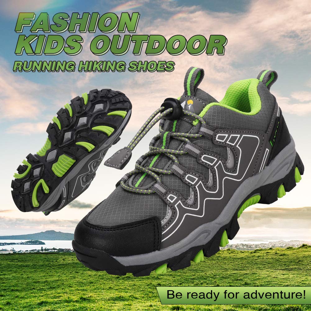 - UOVO Boys Trainers Kids - Walking Shoes Low - Children Waterproof -