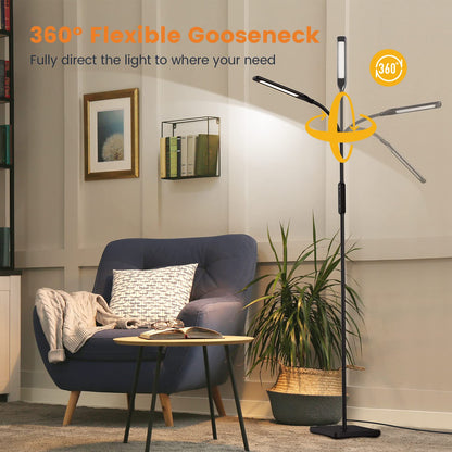 - Lastar LED Floor Lamp | Reading Standing Lamp with Remote and Touch Control -