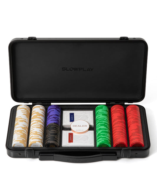- SLOWPLAY |  Godel 14g Clay Poker Chips Set for Texas Hold’em | 300 PCS -