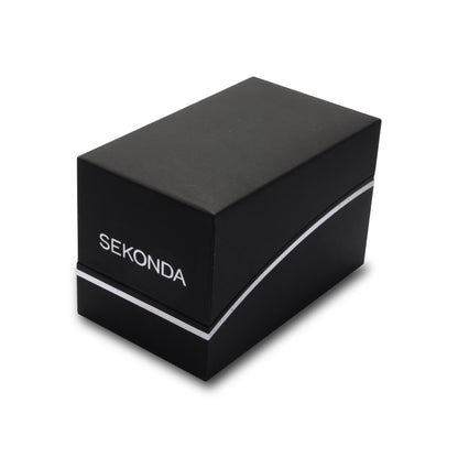 - Sekonda Men's Quartz Watch | Analogue Display | Leather Strap 3346 -