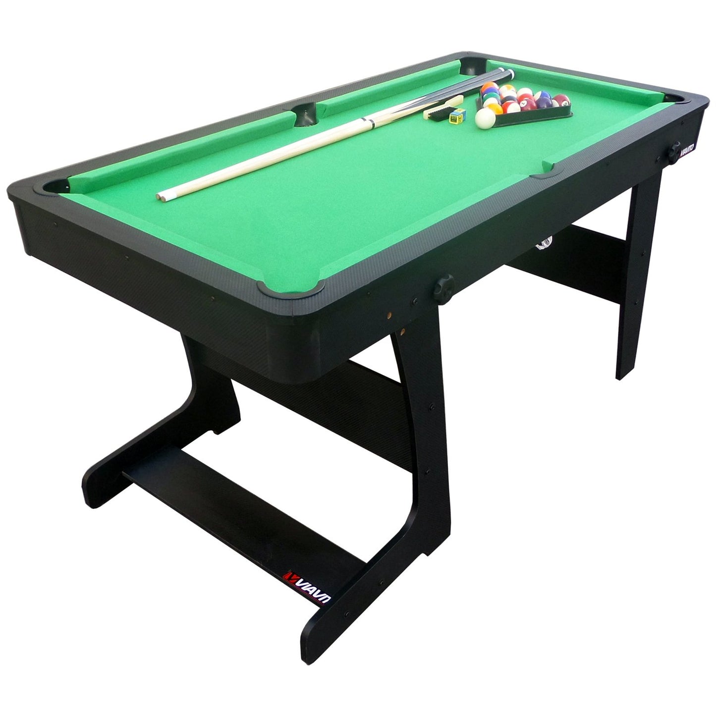 - VIAVITO PT100X 5ft Folding Pool Table -