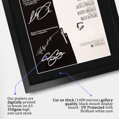 - HWC Trading A3 FR Scarface Movie Poster -