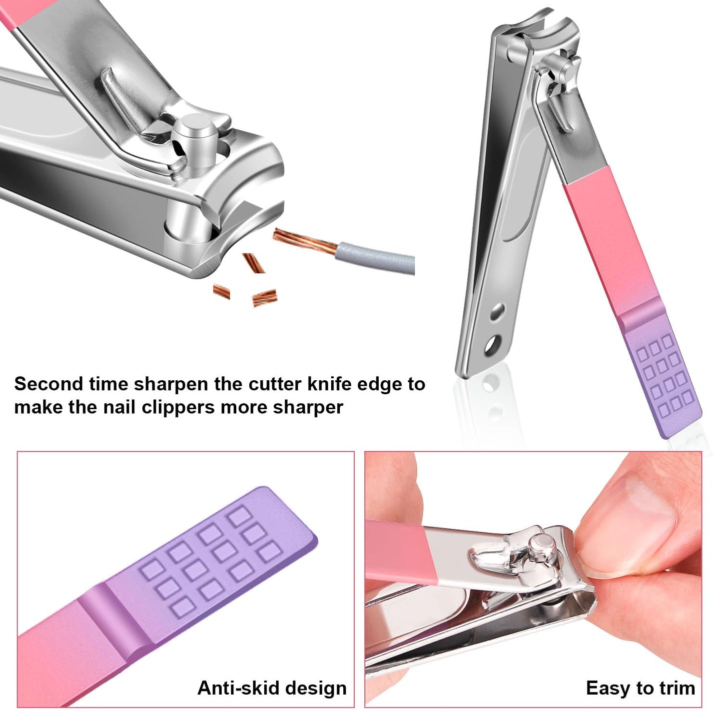 - Manicure Set | 10pcs Professional Nail Clippers Kit -