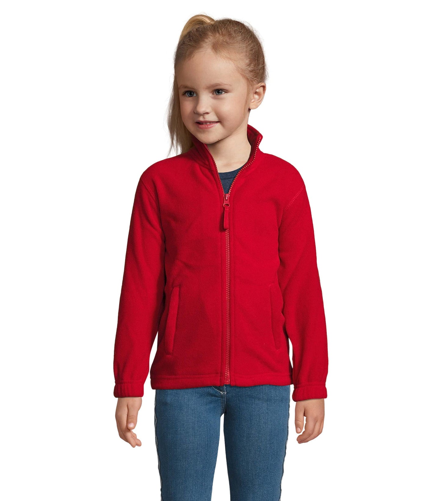 COOZO Unisex Kids North Fleece Jacket - Green - 7-8 Years