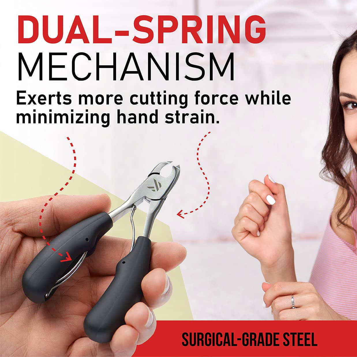 - KLIPP Toe Nail Clippers for Thick Nails -