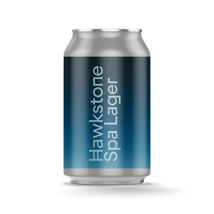 - Hawkstone Spa Lager | Non-Alcoholic Craft Lager | Pack of 8 x 330ml, 0.3% ABV -