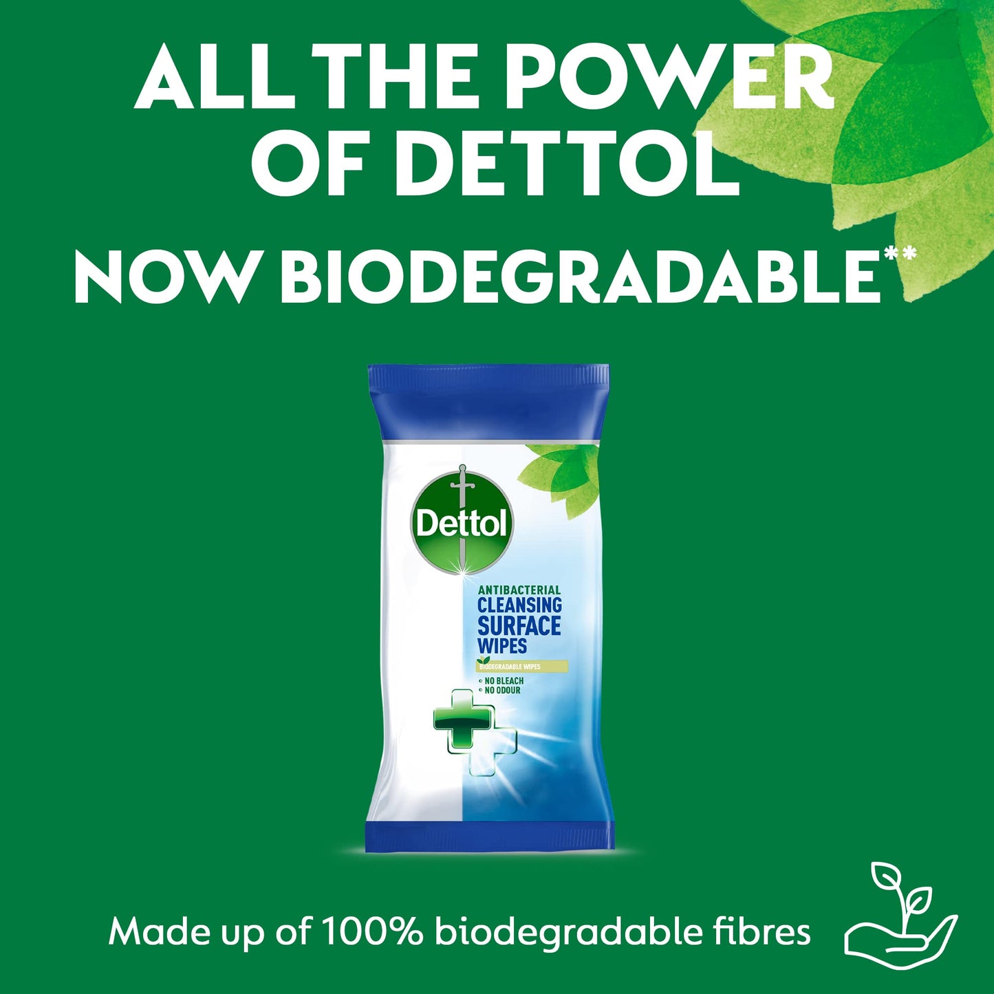 Dettol Antibacterial Cleaning Wipes, Total 330 Wipes (3 Packs X 110), Kitchen Wipes, Disinfectant Wipes, Biodegradable Wipes, Kitchen Cleaner, Bathroom, Floor, Disinfectant Wipes