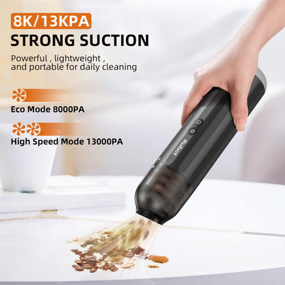 - RUBOT Cordless Handheld Vacuum Cleaner | 13000Pa Powerful Suction | Small & Lightweight -