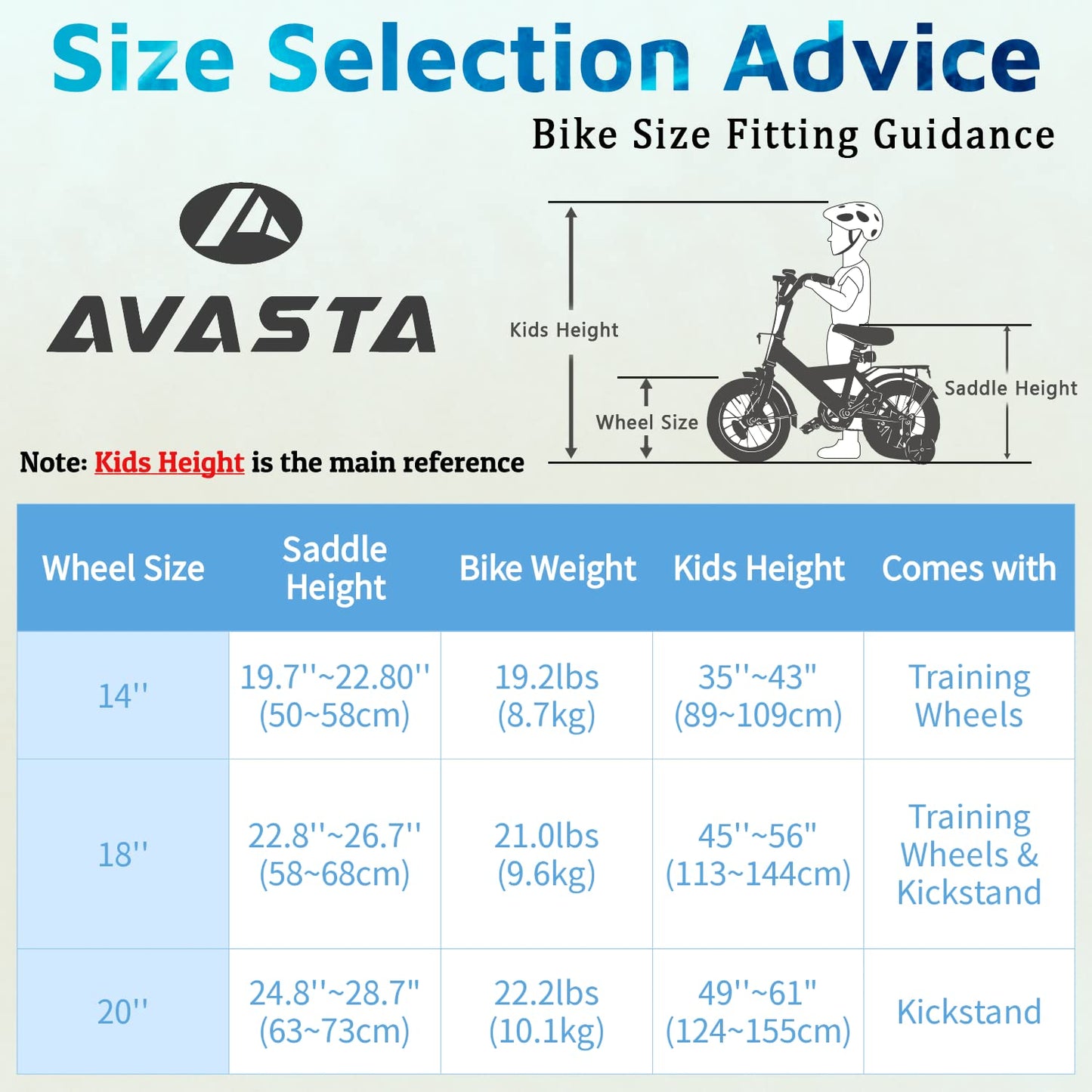 AVASTA 20 inch Kids Bike for 6 7 8 9 10 Years Old Big Kids Boys Girls Teen with Dual Handbrakes & Kickstand and Adjustable Seat,Black