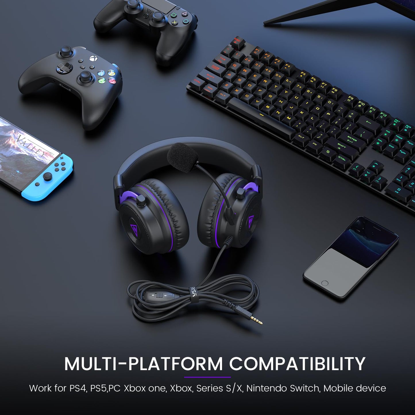 - EKSA E900 Wired Gaming Headset For Xbox One | PC Headset -
