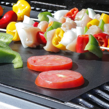 - GoFriend BBQ Grill Mat Set of 5 | Non-stick Barbecue Grill & Baking Mats -