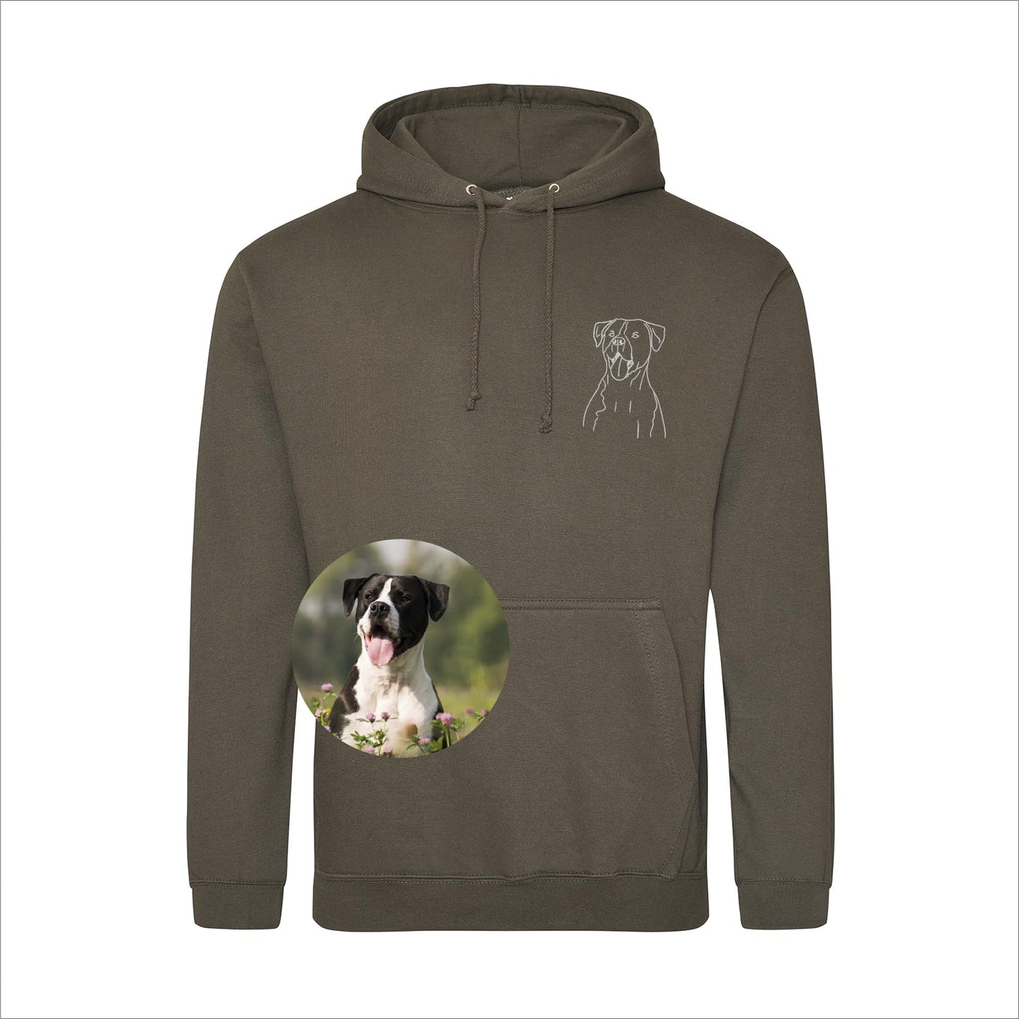 Custom Embroidered Portrait From Photo To Shirt, Outline Photo Sweatshirt, Custom Photo, Custom Portrait, Couple Hoodie,