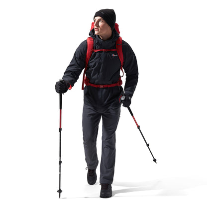 Berghaus Men's Hillwalker Interactive Gore-Tex Waterproof Shell Jacket, Breathable, Durable Coat, Black, M