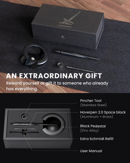- novium Hoverpen Interstellar Edition  | Futuristic Luxury Pen Made With Aerospace Alloys -