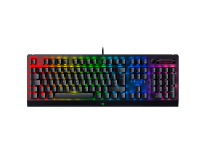 - Razer BlackWidow V3 (Green Switch) | Mechanical Gaming Keyboard | Wrist Rest | Black -