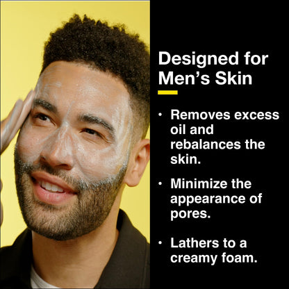 - Lumin Men’s No-Nonsense Charcoal Cleanser/FaceWash -