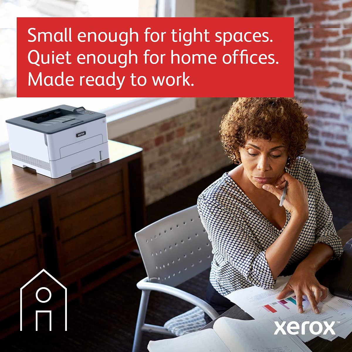 - Xerox B230dni A4 34ppm Black & White Wireless Laser Printer.