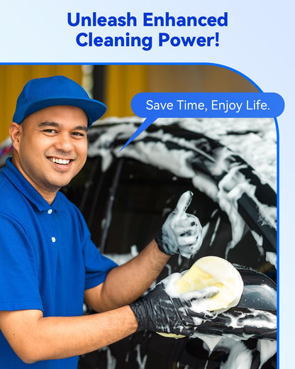 - Temede | Car Wash Sponge |5pcs | Large All Purpose Sponges for Cleaning |