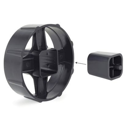 - Rapesco RPTD500B Germ-Savvy Antibacterial | 500 Heavy Duty Tape Dispenser | Black -