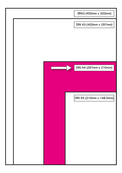 - HP Papers CHP852 | A4 90 gsm FSC Premium Paper | White -