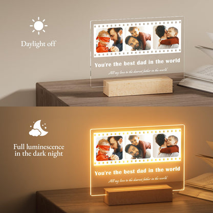 - Personalised Night Light with Photo -