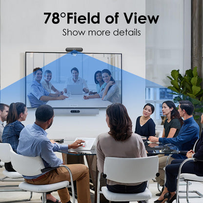 - VIZOLINK W4DS HD Webcam for PC, 1080P 60fps FHD Webcam with Microphone -