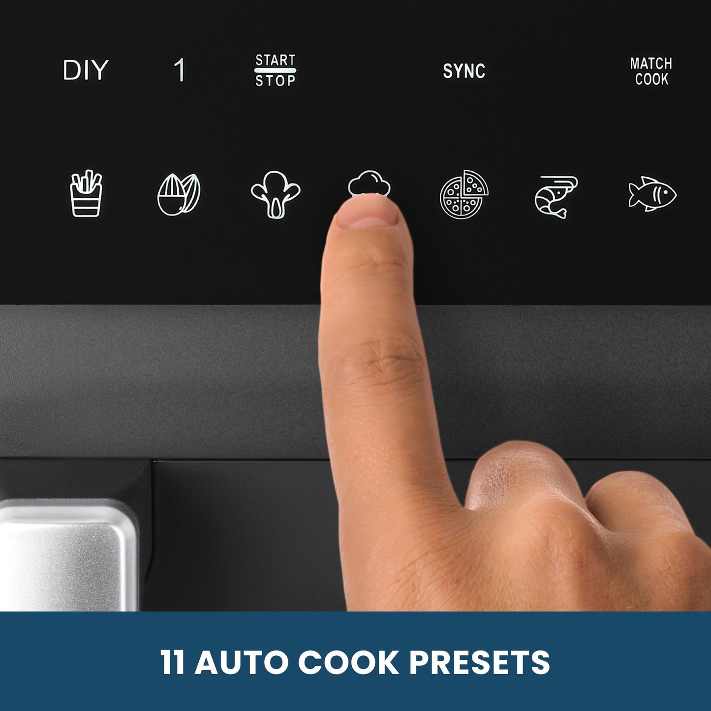 - Vytronix DD9L Dual Zone Air Fryer 2 Drawer 9L | Efficient 2400W