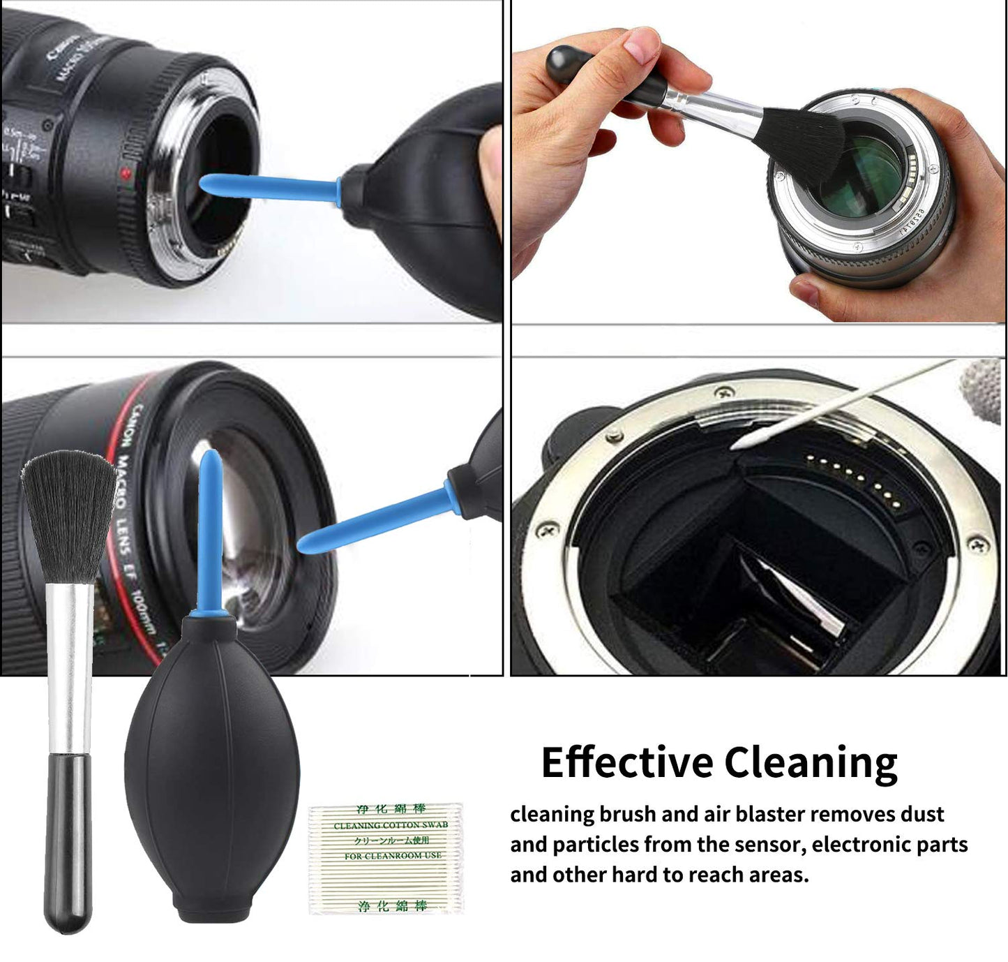 - KuuZuse Professional DSLR Camera Cleaning Kit -