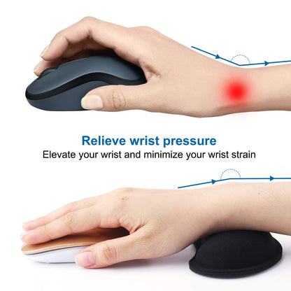 - Keyboard Wrist Rest Pad | WOVTE 3Pcs Wrist Rest Support Set with Mouse Pad -