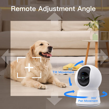- LAXIHUB Pet Dog Cameras with App | 2K 3MP Indoor Security Camera -