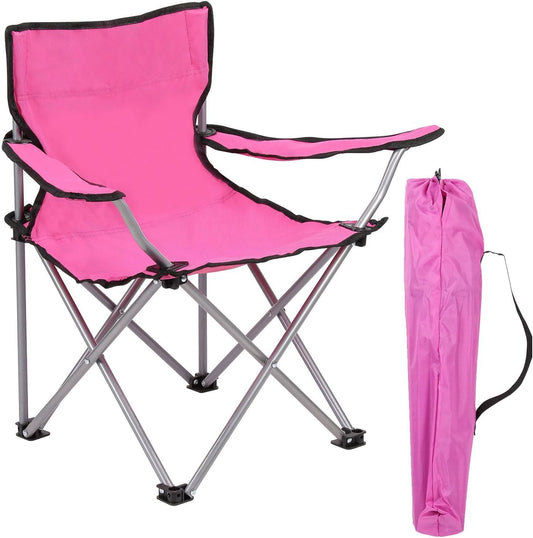 - Greenfields Lightweight Folding Kids Camping Garden Chair | Heavy Duty Steel Frame | Ages 2 to 6 Years Old -