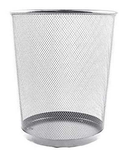 - DIVCHI Circular Mesh Wastebasket Trash Can | Waste Basket Garbage Can Bin -
