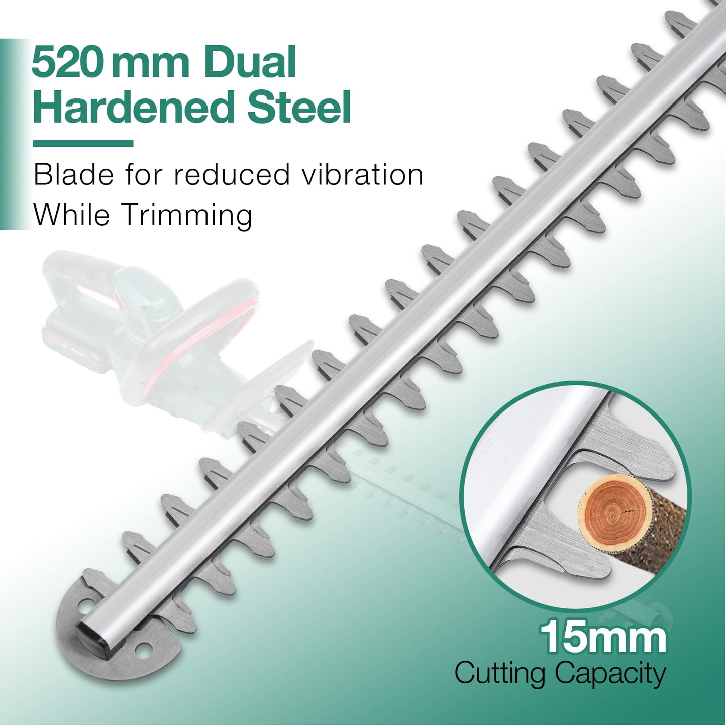 - POSENPRO 20V Cordless Hedge Trimmer | Lightweight Handheld Garden Cutter | Cordless Hedge Cutter with 2.0Ah Battery & Charger -