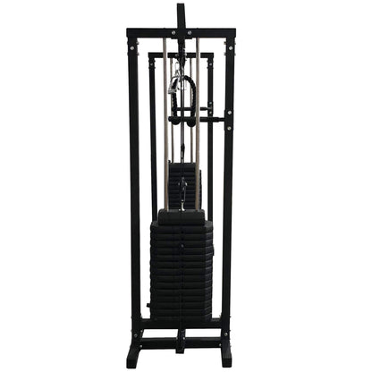 - GYM MASTER 180kg Cable Crossover Machine | Upgraded Swivel Pulleys and Pull Up Chinning Bar -