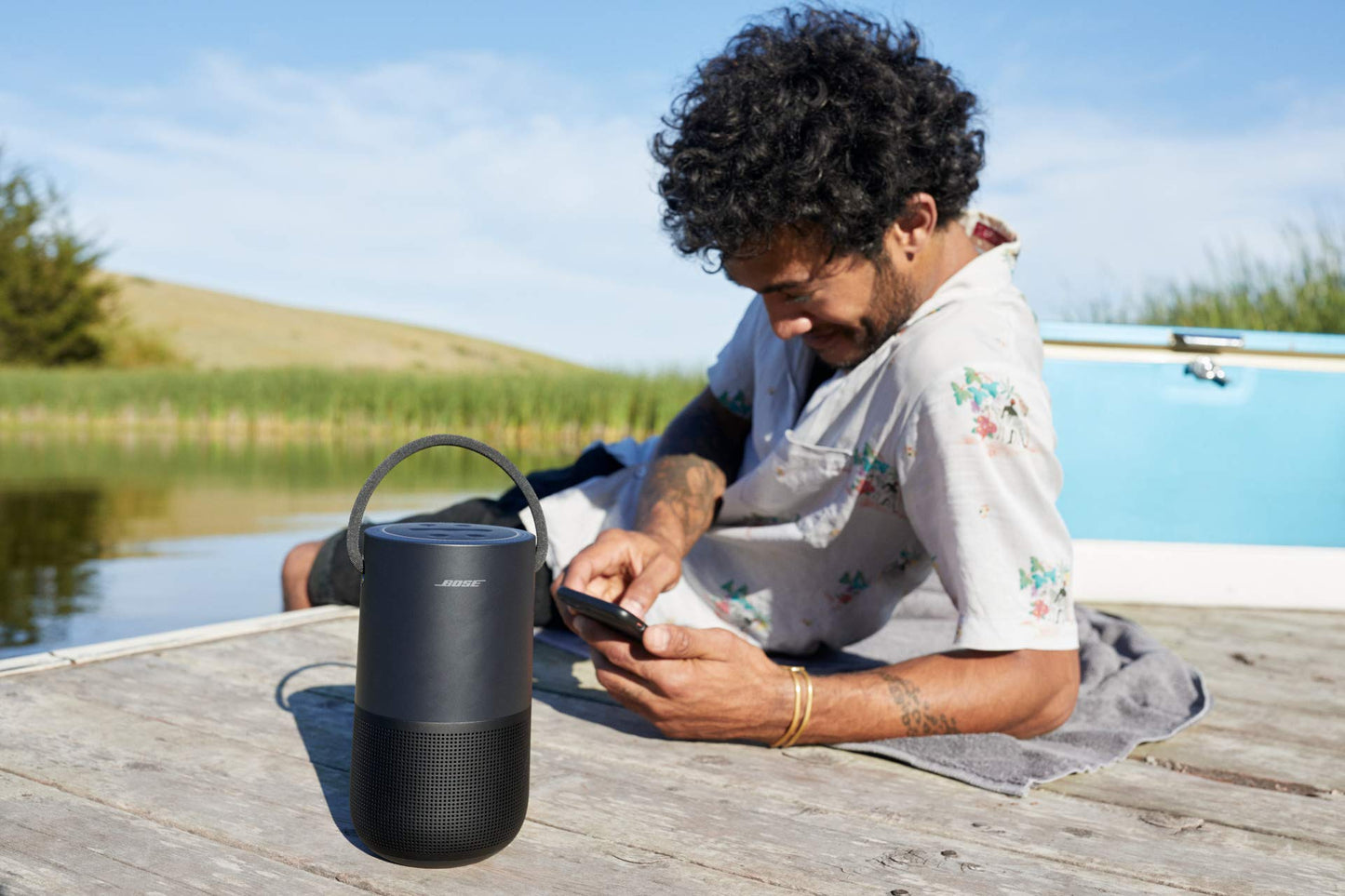 Bose Portable Smart Speaker—With Alexa Voice Control Built in, Black