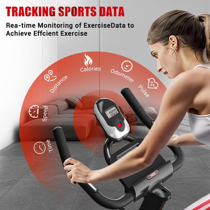 - DMASUN Indoor Exercise Bikes | Plus Magnetic Resistance Stationary Bike | Spinning Bike For Home Training Cardio Workout -