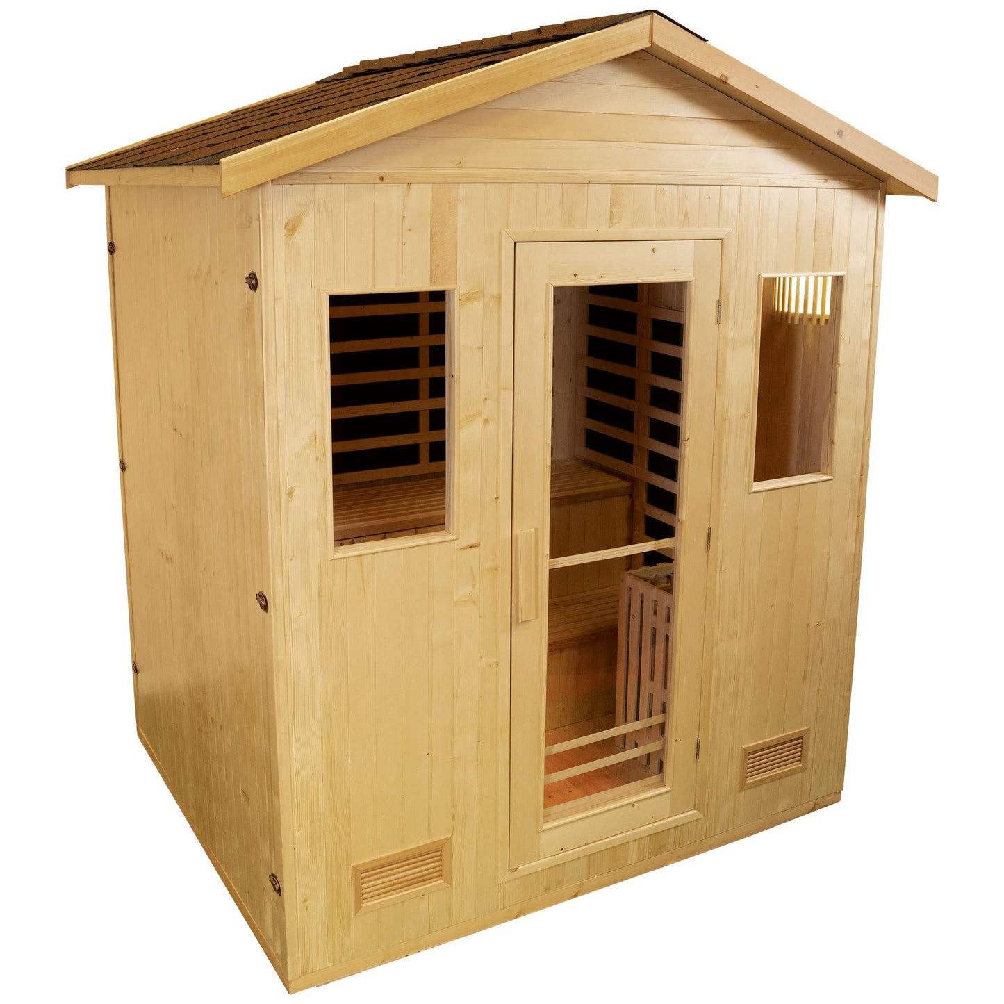 - GLOBAL RELAX® | DHARANI S5 OUTDOOR Full Body Steam Sauna -