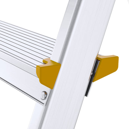 - Drabest PRO SERIES LADDERS 2x4-Step Aluminum Double-Sided Household Ladder | 150 KG –Aluminum Step Ladder | Ladders Multi Purpose | Folding Step Ladder –