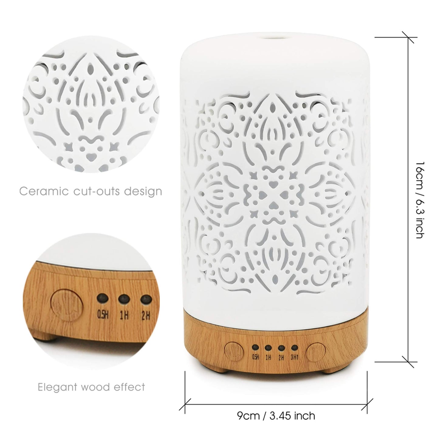 - Earnest Living Essential Oil Diffuser for Home -