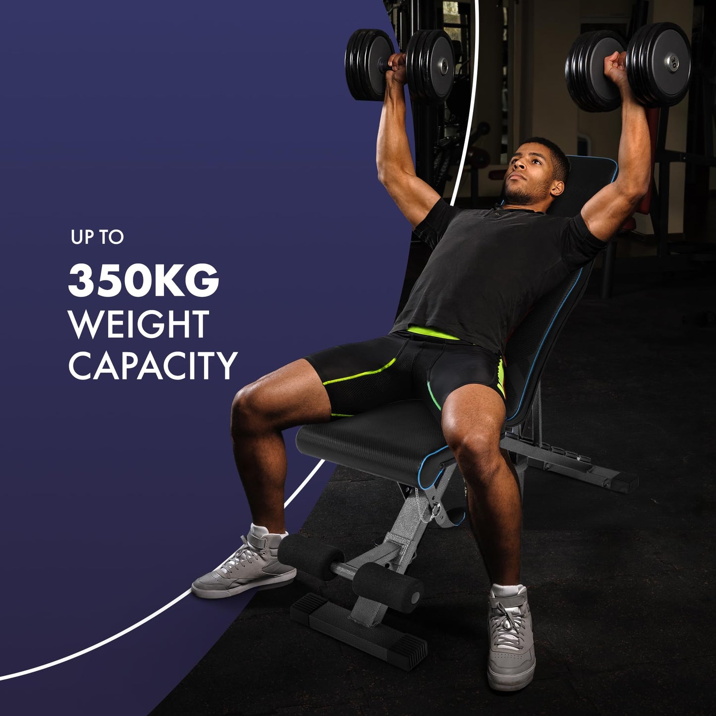 - Kayman Adjustable Weight Bench | Compact Workout Bench For Versatile Exercises -