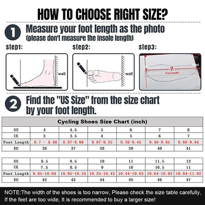Cycling Shoes for Men Women Luminous Road Cycling Riding Shoes Peloton Shoes Breathable Cleat Compatible SPD Look Delta Indoor Cycling Shoes 3-LBlack41