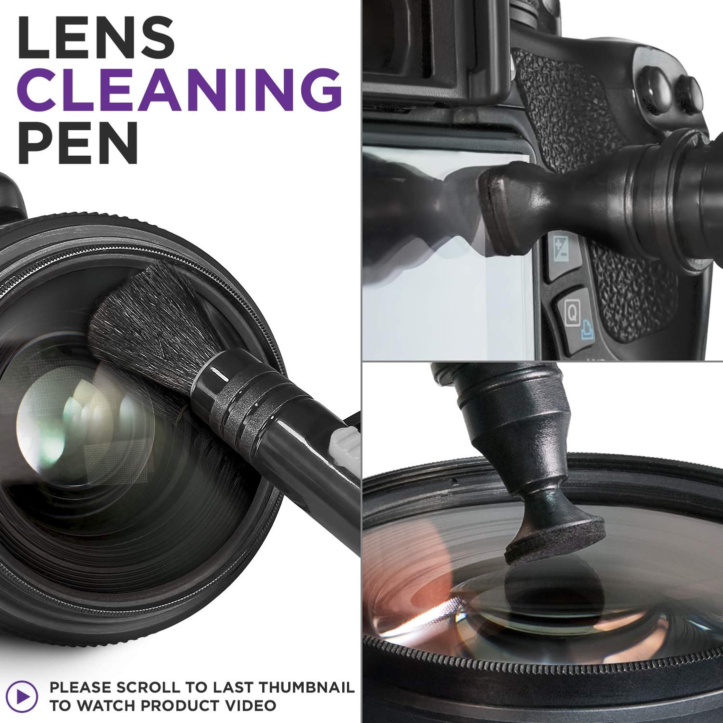 Altura Photo Professional Cleaning Kit for DSLR Cameras and Sensitive Electronics Bundle with Altura Photo 2oz All Natural Cleaning Solution