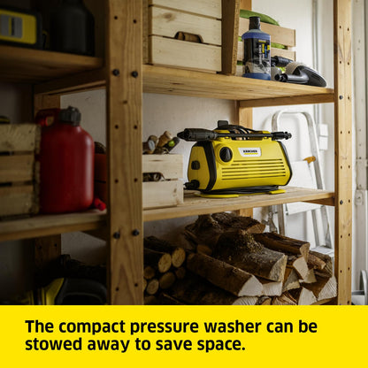- Kärcher K 3 Horizontal Pressure Washer | High-Pressure Hose and Gun, Spray Lance, Dirt Blaster -